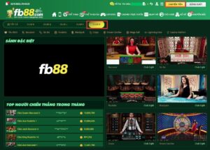 Game bài FB88 hấp dẫn và cuốn hút hàng triệu bet thủ